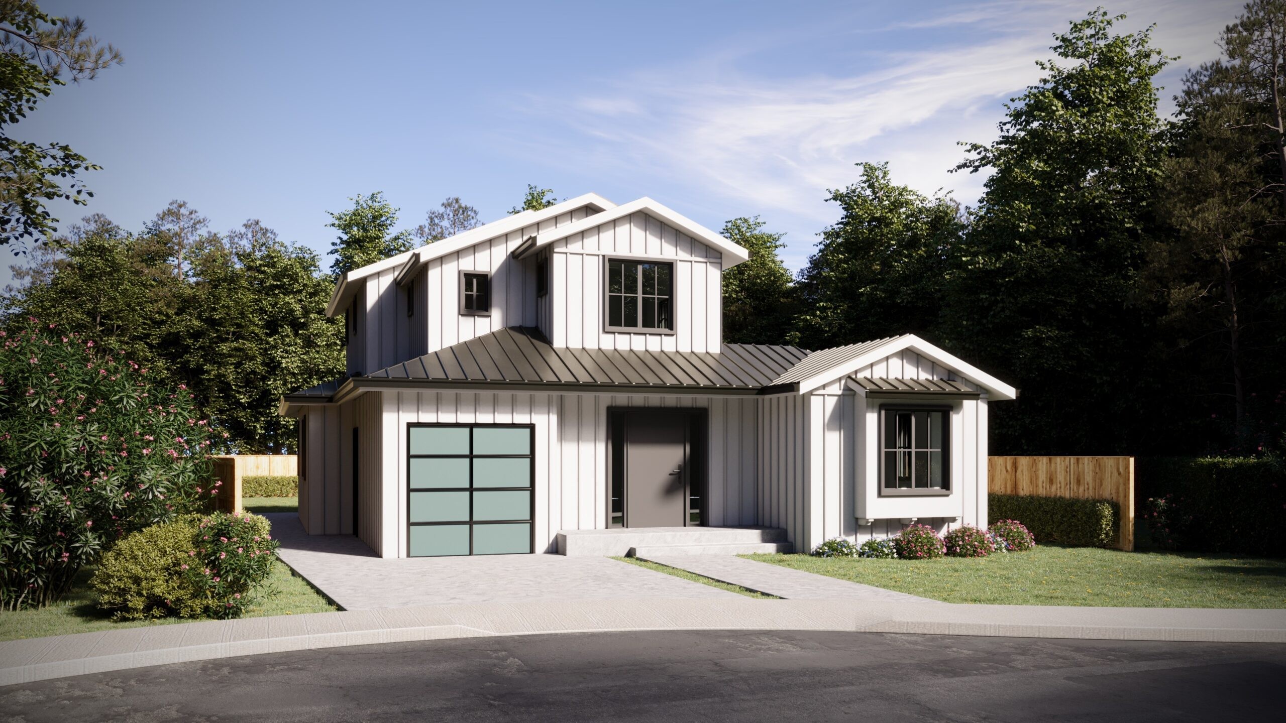 Mountain View Modern Farmhouse — Kohler Architects project